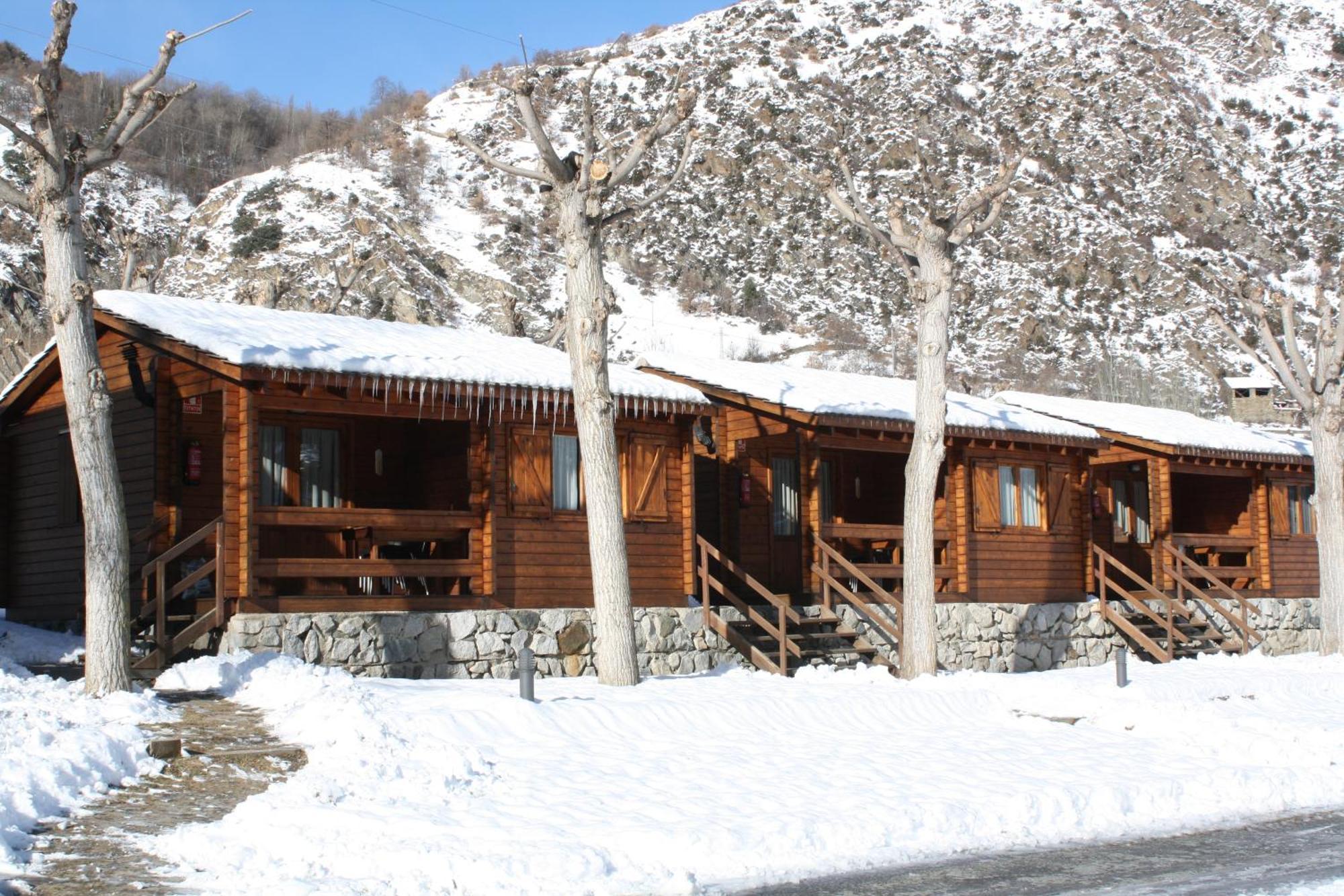 Bungalows Nou Camping La Guingueta D'Aneu ภายนอก รูปภาพ
